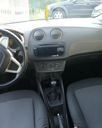 Seat Ibiza cena 17300 przebieg: 107000, rok produkcji 2012 z Gliwice małe 191